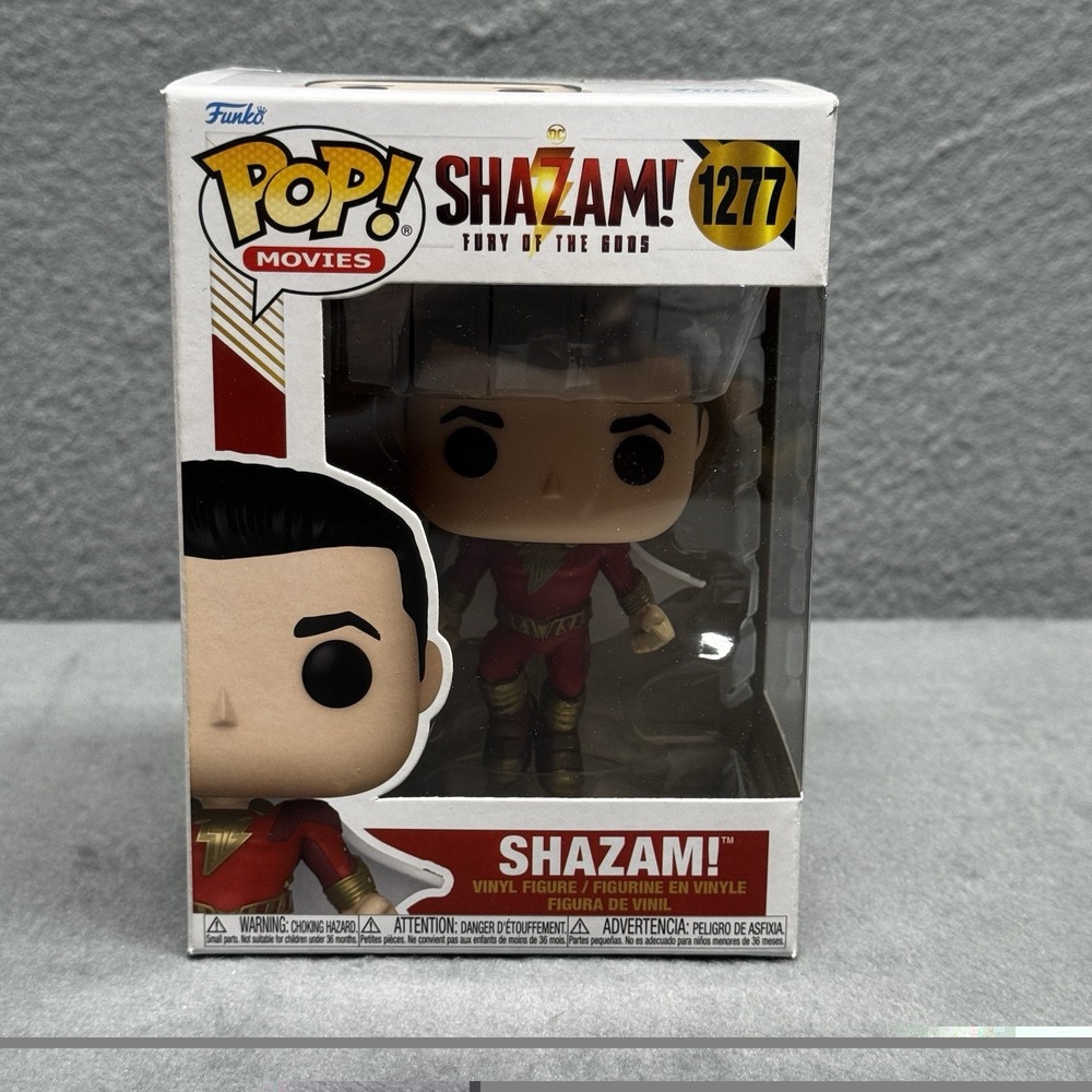 Funko - POP Movies: Shazam! Fury of The Gods - Shazam Brand New In Box